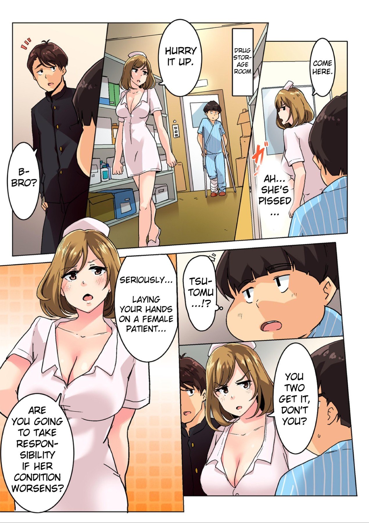 Hentai Manga Comic-A Blue-Balling Nurse's Agonizing Curse-Read-82